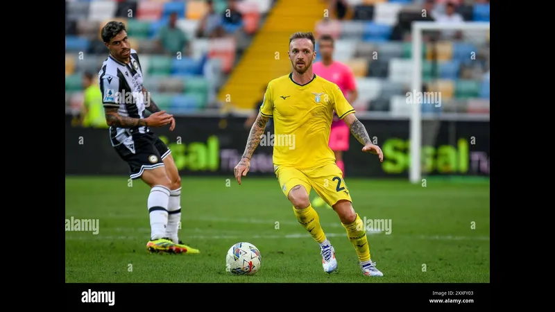 Trận đấu giữa Udinese và Lazio